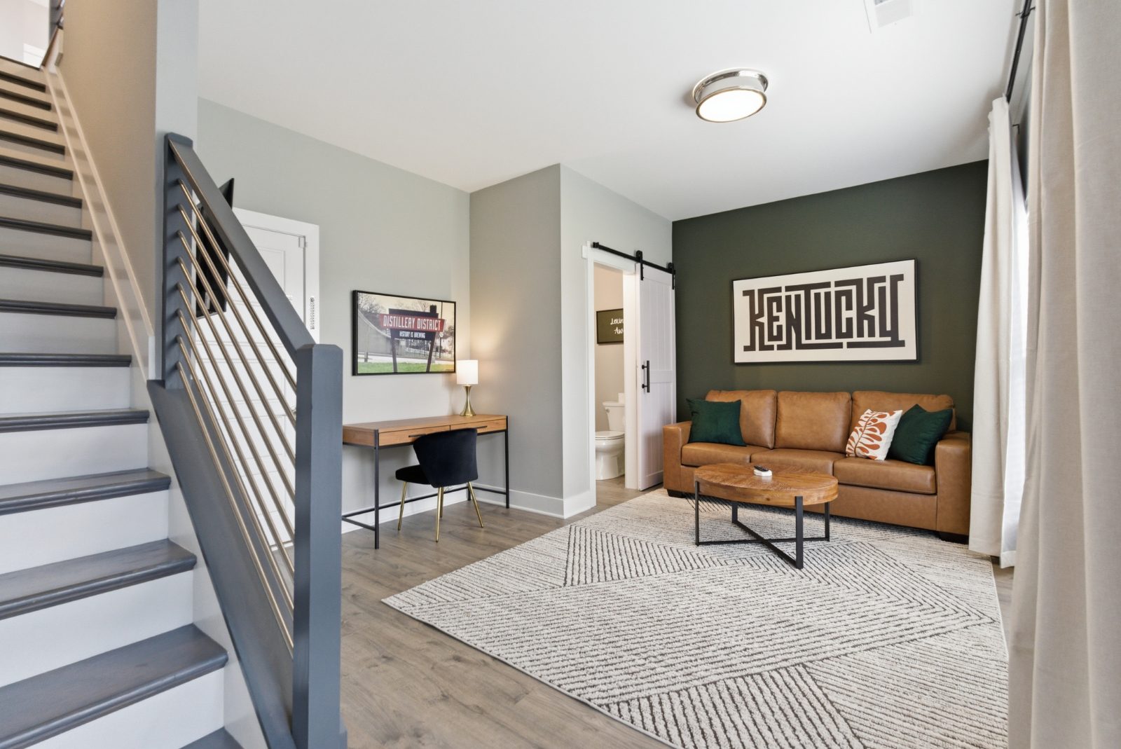 Office and den with sleeper sofa