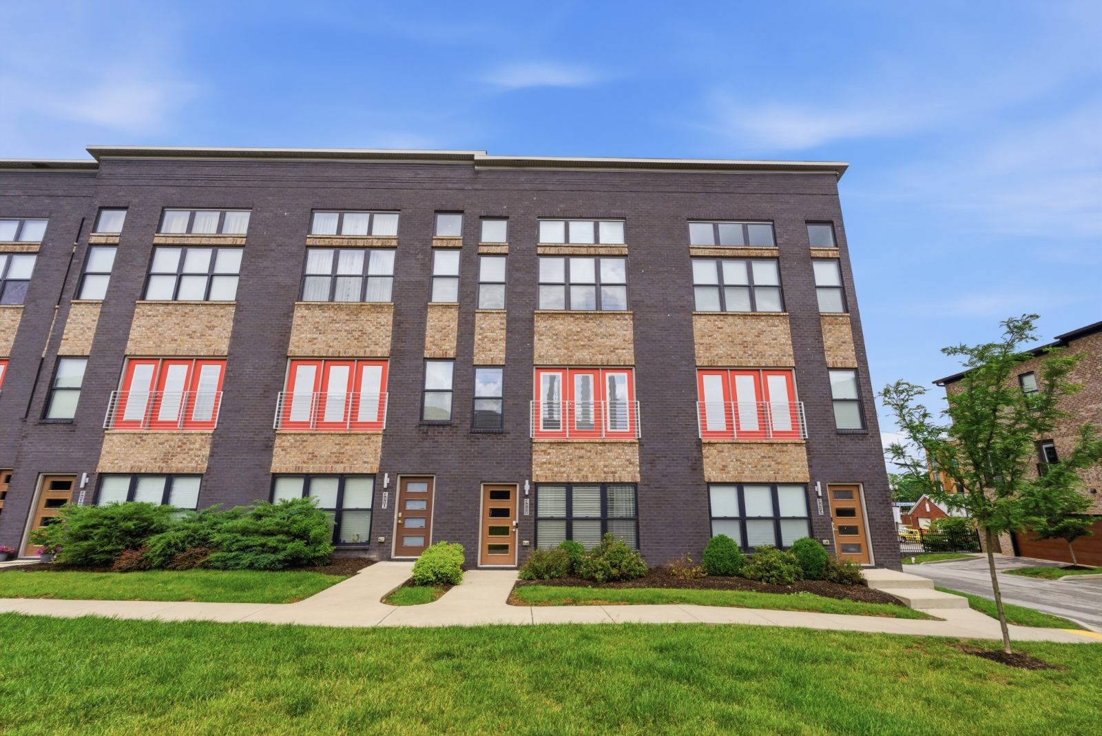 Townhome exterior